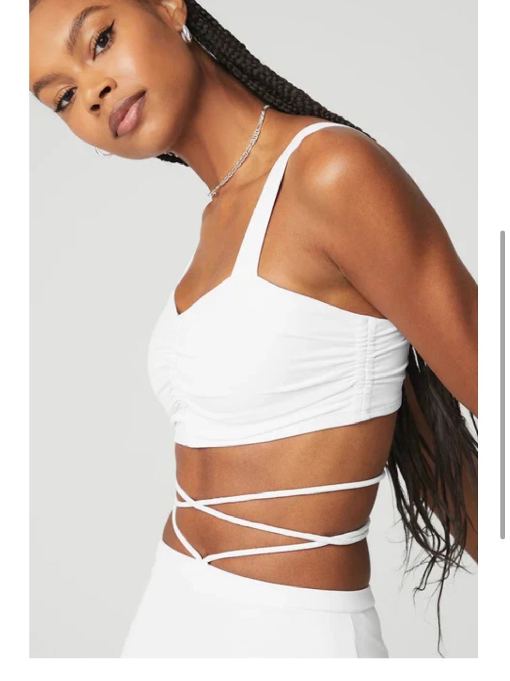Alo Yoga Airbrush Cinched Bra XS - Picture 3 of 5